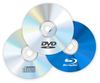 Podatkovni mediji (CD, DVD, Blue-ray)