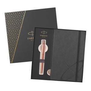 GP PARKER Jotter XL Pink Gold PGT+siv zvezek