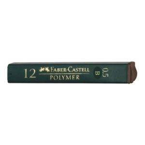 Grafitni masivi FABER-CASTELL 2H / 0,5 mm, 12 kos