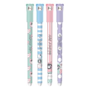 Roller gel/guma M&G iErase So Many Cats Pastel (4 dizajni)