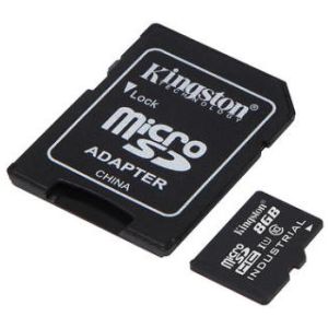 Kingston Industrial/micro SDHC/8GB/UHS-I U3 / Adapter razreda 10/+ SDCIT2/8GB