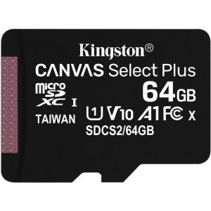 Kingston Canvas Select Plus A1/micro SDXC/64GB/UHS-I U1 / razred 10 SDCS2/64GBSP