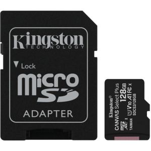 Adapter Kingston Canvas Select Plus A1/micro SDXC/128GB/UHS-I U1/razred 10/+ SDCS2/128GB