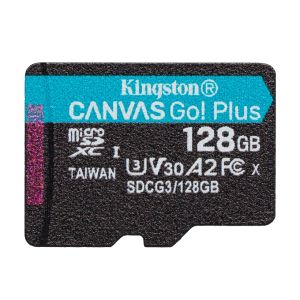 Kingston Canvas Go Plus A2/micro SDXC/64GB/UHS-I U3 / razred 10 SDCG3/64GBSP