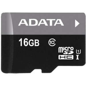 Adata/micro SDHC/16GB/UHS-I U1 / adapter razreda 10/+ AUSDH16GUICL10-RA1