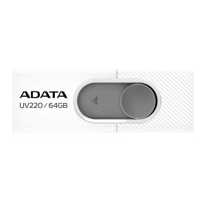 ADATA UV220/64GB/USB 2.0/USB-A/bela AUV220-64G-RWHGY