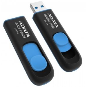 ADATA UV128/64GB/USB 3.0/USB-A/modra AUV128-64G-RBE