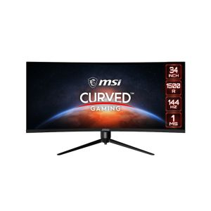 MSI Optix / MAG342CQR / 34 "/ VA / 3440x1440 / 144Hz / 1ms / Črna / 2R Optix MAG342CQR