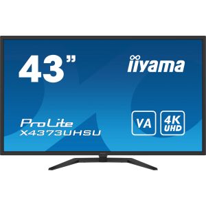 iiyama ProLite/X4373UHSU-B1/42,5"/VA/4K UHD/60Hz/3ms/črna/3R X4373UHSU-B1