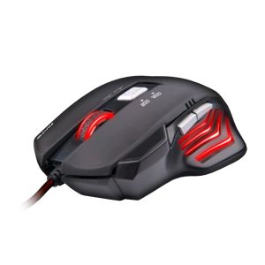 C-TECH Akantha/Gaming/Optični/Desničar/2400 DPI/Žični USB/Črn GM-01R