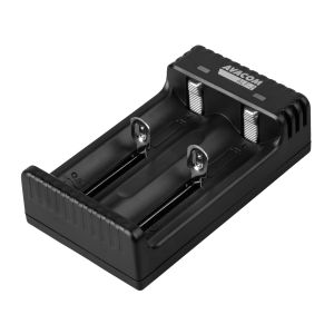 AVACOM ALF-2 - USB polnilec za baterije Li-Ion 18650, Ni-MH AA, AAA NASP-ALF2-LED