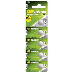 Alkalna baterija GP LR44 (A76) - 5 kos 1041007615