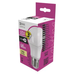 EMOS LED ŽARNICA CLASSIC A60 8W(50W) 645lm E27 WW 1525733200