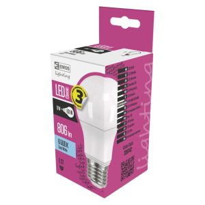 EMOS LED ŽARNICA CLASSIC A60 9W (60W) 806lm E27 CW 1525733100