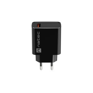 Univerzalni polnilec Natec RIBERA 18W 1X USB-A, črn NUC-2058