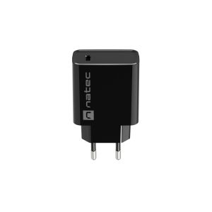 Univerzalni polnilec Natec RIBERA 20W 1X USB-C, črn NUC-2060