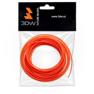 3DW - ABS filament 1,75 mm oranžen, 10 m, tisk 220-250°C D11603