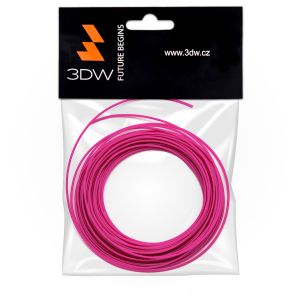 3DW - ABS filament 1,75 mm roza, 10 m, tisk 200-230°C D11615