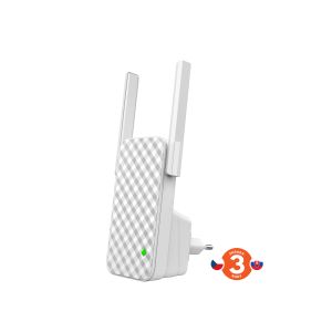 Tenda A9 - WiFi N Range Extender, repeater 300 Mb/s, WPS, 2x 3 dBi antena 75011804