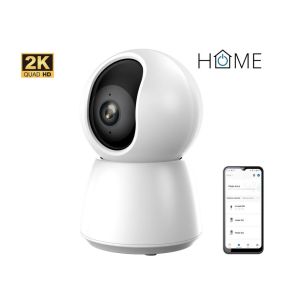 Kamera iGET HOME CS4 Bela - WiFi 2K IP kamera, nočni vid, zvok, RJ45, samodejno sledenje 75020823