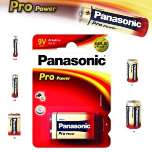 Alkalna baterija 9V Panasonic Pro Power 6LR61 09894