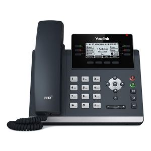 Yealink SIP-T42U SIP telefon, PoE, 2.7" 192x64 LCD, 15 prog.tl., 2xUSB, GigE SIP-T42U