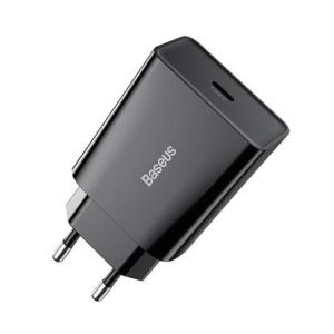 Baseus CCFS-SN01 Speed ??Mini polnilnik USB-C 20W črn 6953156201699