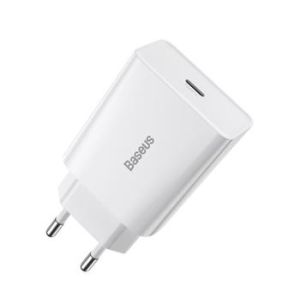 Baseus CCFS-SN02 Speed ??Mini polnilec USB-C 20W Bela 6953156201705