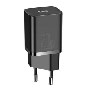 Baseus CCSUP-B01 Super Si Quick Charger USB-C 20W črn 6953156229990