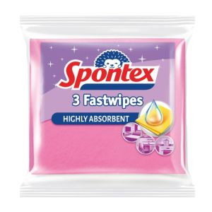 Viskozna brisača Spontex Fast Wipes 3 kosi