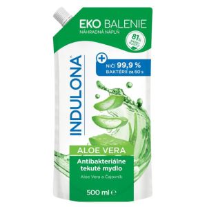 Tekoče milo INDULONA antibakterijsko polnilo 500ml Aloe vera