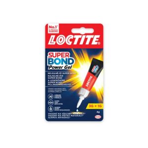 Trenutno lepilo Loctite Super Bond Power Gel 4 g