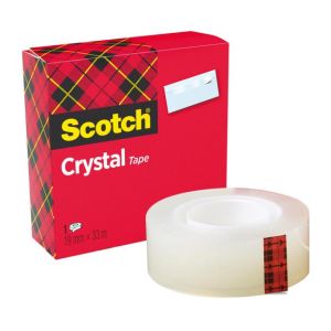 Scotch kristalno prozoren lepilni trak 19 mm x 33 m