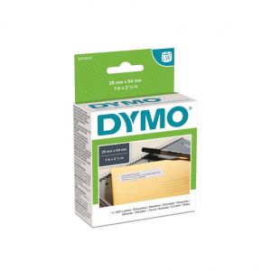 Samolepilne nalepke Dymo LW 54x25mm povratni naslovi bele