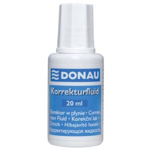 Korekcijski lak DONAU s čopičem 20ml