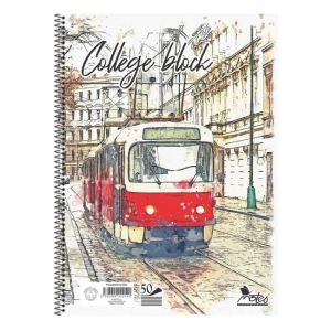 Block College Notes A4 50 črtastih listov