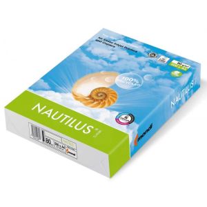 Kopirni papir Nautilus Classic recikliran A4, 80g, CIE 112