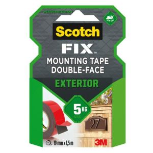 Scotch zunanji montažni trak, 19 mm x 1,5 m