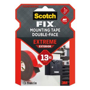 Scotch montažni trak za zunanjost super močan, 19 mm x 5 m