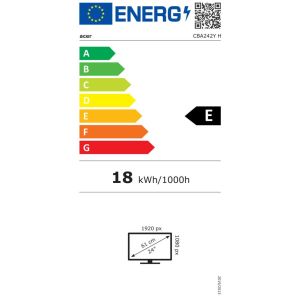 Acer/CBA242YH/23,8"/VA/FHD/100Hz/1ms/črna/3R UM.QC2EE.H03