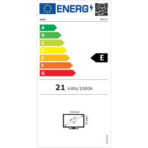 Acer/EK271H/27"/VA/FHD/100Hz/1ms/črna/2R UM.HE1EE.H02