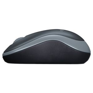 Logitech M185 nano/Office/Optični/1000 DPI/Brezžični USB/Siv 910-002235