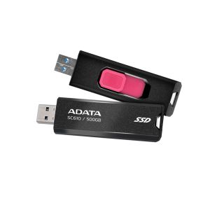 ADATA SC610/500GB/SSD/zunanji/črna/5R SC610-500G-CBK/RD