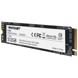 PATRIOT P300/512GB/SSD/M.2 NVMe/3R P300P512GM28