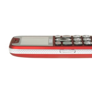 EVOLVEO EasyPhone, mobilni telefon za starejše s polnilnim stojalom (rdeča barva) EP-500-RED