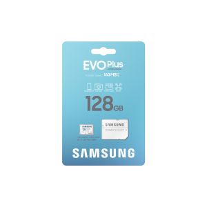 Samsung EVO Plus/micro SDXC/128GB/UHS-I U3 / Adapter razreda 10/+/bela MB-MC128SA/EU