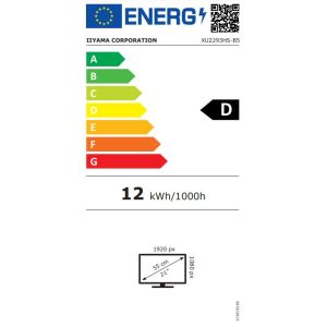 iiyama ProLite/XU2293HS-B5/21,5"/IPS/FHD/75Hz/3ms/črna/3R XU2293HS-B5