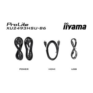 iiyama ProLite/XU2493HSU-B6/23,8"/IPS/FHD/100Hz/1ms/črna/3R XU2493HSU-B6