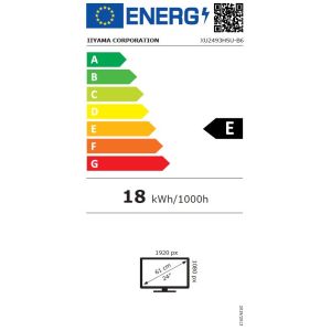 iiyama ProLite/XU2493HSU-B6/23,8"/IPS/FHD/100Hz/1ms/črna/3R XU2493HSU-B6