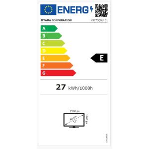 iiyama ProLite/X3270QSU-B1/27"/IPS/QHD/100Hz/3ms/črna/3R X3270QSU-B1